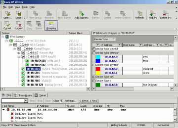 Easy-IP Address Manager Screenshot